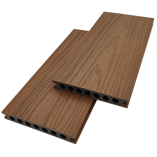 21x145 мм полая коэкструзионная деревянная композитная террасная доска